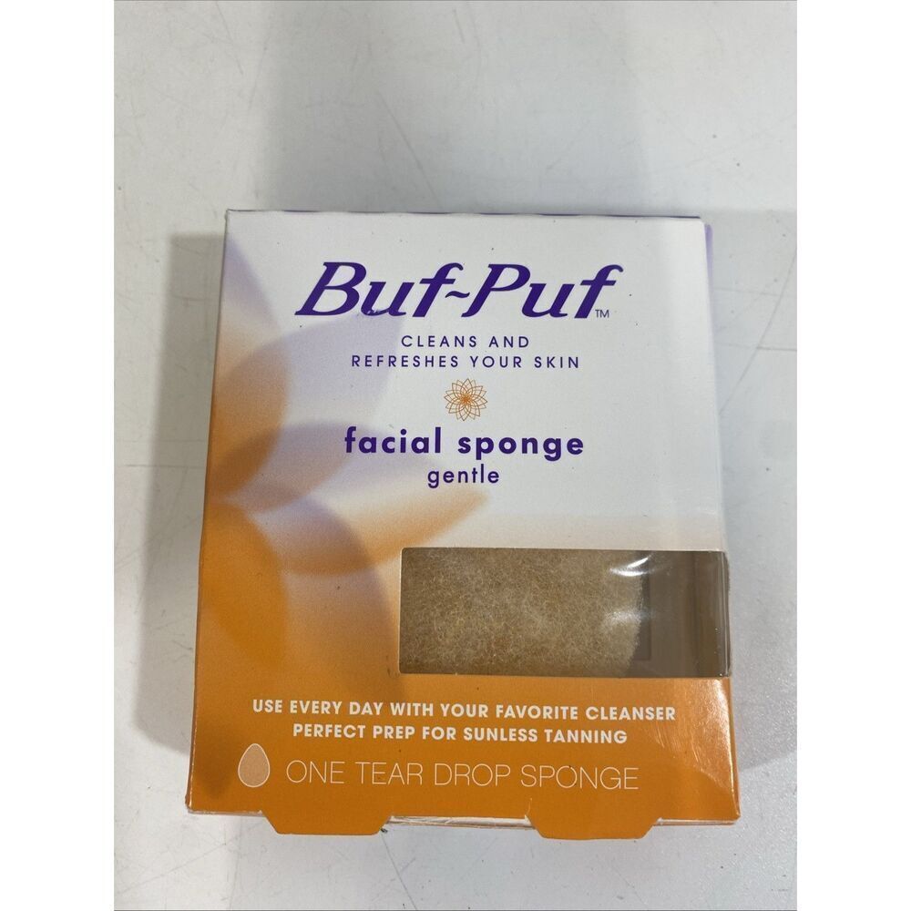 Buf-Puf Gentle Facial Sponge, Dermatologist Developed, Removes Deep down‎ Dirt &